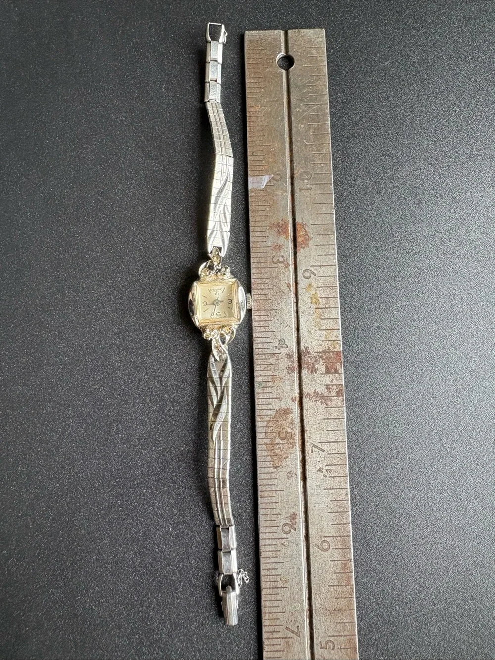 Longine‎ Silver-Tone Women's Vintage Bracelet Watch Swiss Made